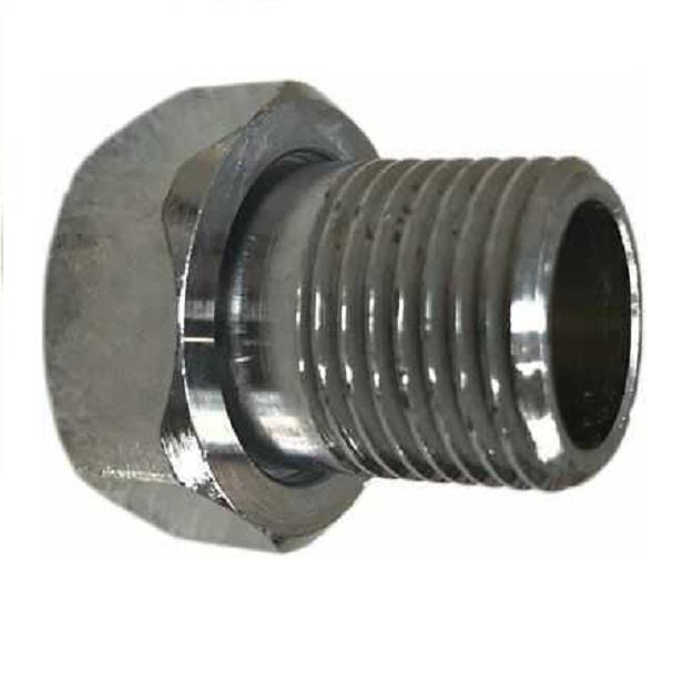 Lockshield Radiator Valve Tail 1/2" x 3/4" Plumb Spares Direct